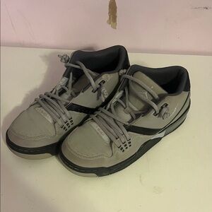 Jordan Women's Sneakers in Gray and Black